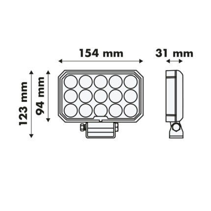 Lampa robocza 6000lm LY7303 - obrazek 3
