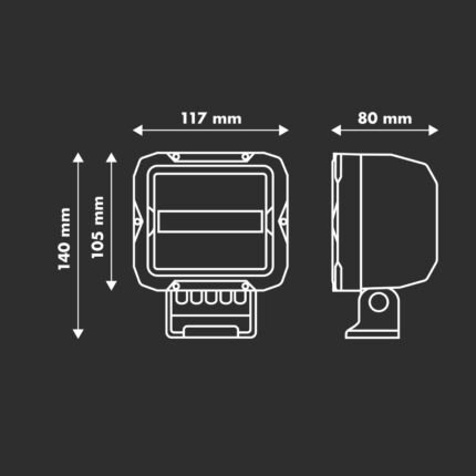 Lampa wielofunkcyjna 4800lm LY7500 [robocza, pozycja, ostrzegawcza] - obrazek 3