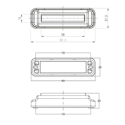Lampa cofania LED | 2444 | W295 - obrazek 7
