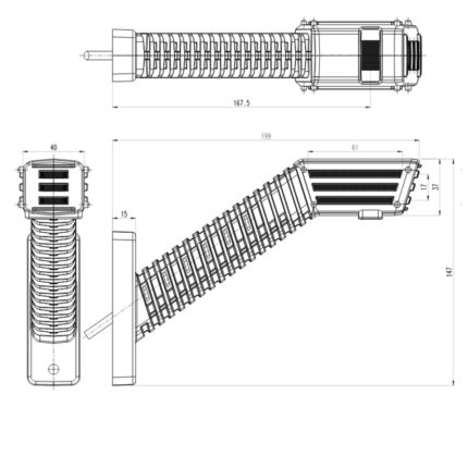 Lampa obrysowa pozycyjna przednio-tylno-boczna LED LEWA | 2552 L SPOT | - obrazek 9